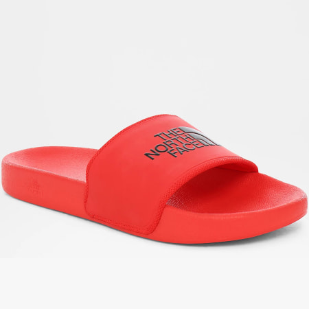 The North Face - Claquettes Base Camp Slide II Rouge