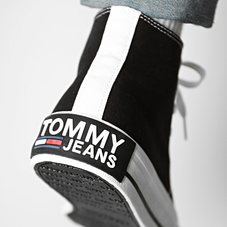 Tommy Jeans - Baskets Classic Mid 0402 Noir