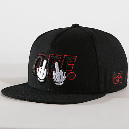 Cayler And Sons - Casquette Snapback Seriously Noir Rouge