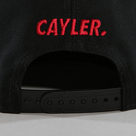 Cayler And Sons - Casquette Snapback Seriously Noir Rouge