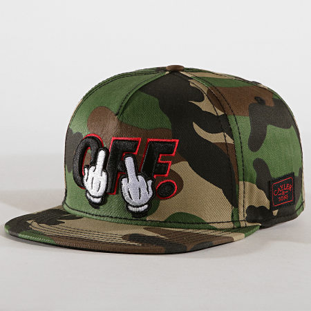 Cayler And Sons - Casquette Snapback Seriously Camouflage Vert Kaki