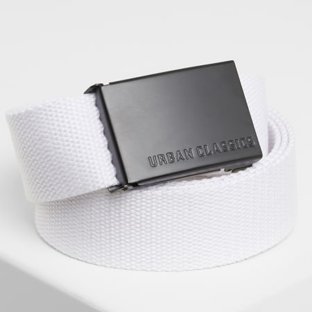 Urban Classics - Cinturón Blanco Negro