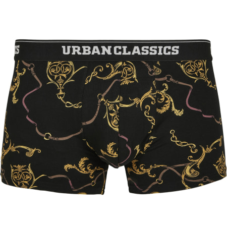 Urban Classics - Lot De 3 Boxers TB3172 Noir Blanc