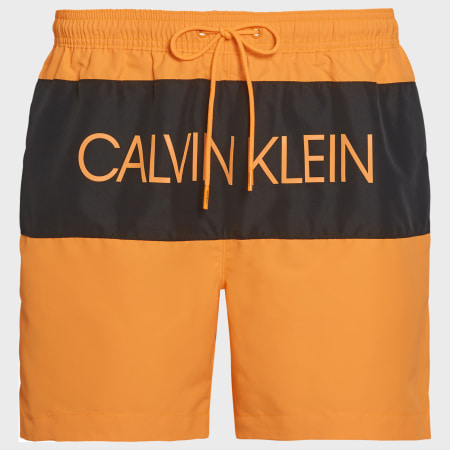 Calvin Klein - Short De Bain Medium Drawstring 0456 Orange