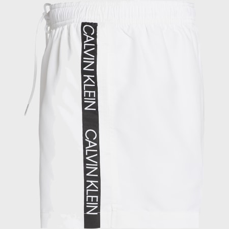 Calvin Klein - Short De Bain Medium Drawstring 0457 Blanc