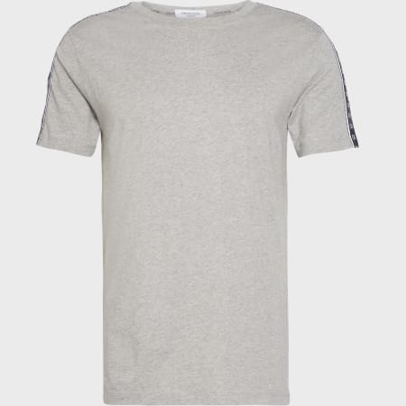 Calvin Klein - Tee Shirt Relaxed Avec Bandes 0475 Beige