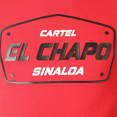 Classic Series - Tee Shirt El Chapo Rouge