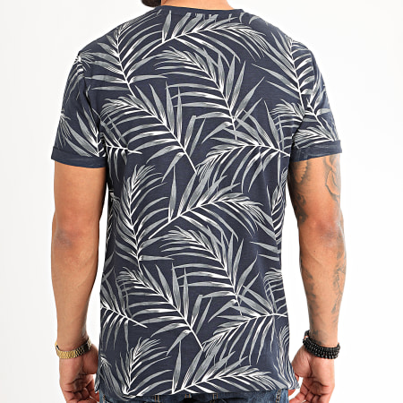 Only And Sons - Tee Shirt 22016762 Bleu Marine Floral