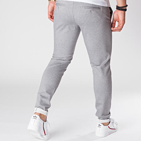 Only And Sons - Pantalon Mark Gris Chiné