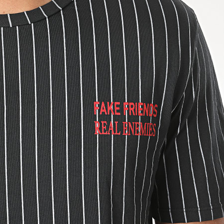 Aarhon - Tee Shirt Fake Friends Noir