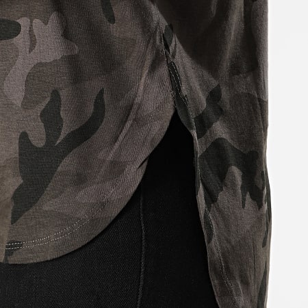 Urban Classics - Tee Shirt Femme TB1635 Gris Camouflage