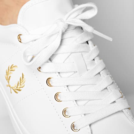 Fred Perry - Baskets Underspin Leather B8288 White