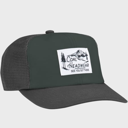 Coal Headwear - Casquette Trucker The Highland Gris Anthracite
