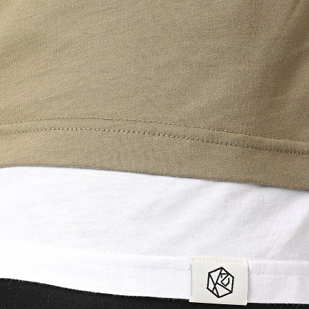 KZR - Tee Shirt Oversize B007 Vert Kaki