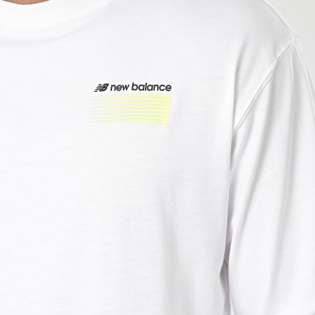 New Balance - Tee Shirt Manches Longues 782750 Blanc
