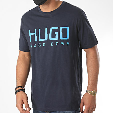 HUGO - Tee Shirt Dolive 50430758 Bleu Marine