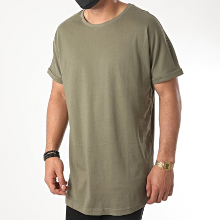 Urban Classics - Tee Shirt Oversize Vert Kaki