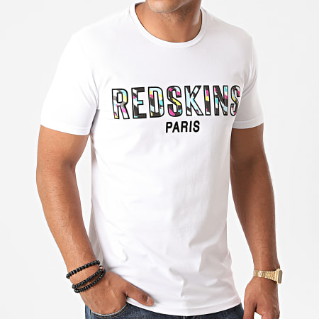 Redskins - Tee Shirt Mums Calder Blanc