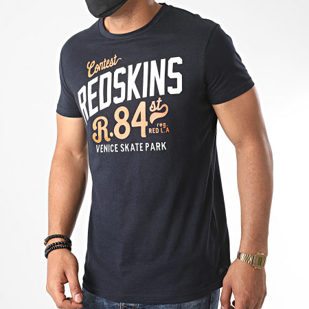 Redskins - Tee Shirt Cokyp Flames Bleu Marine