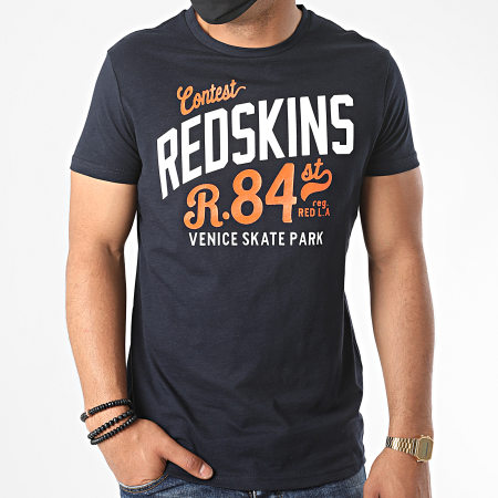 Redskins - Tee Shirt Cokyp Flames Bleu Marine