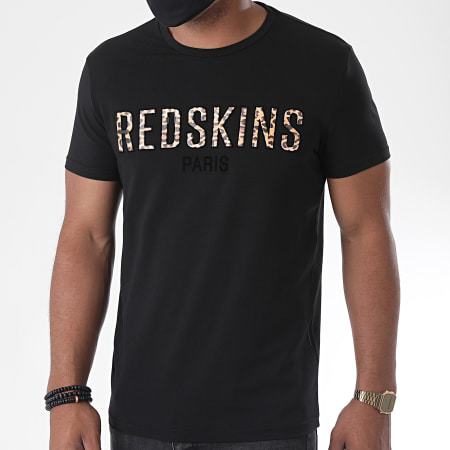 Redskins - Tee Shirt Leo Calder Noir