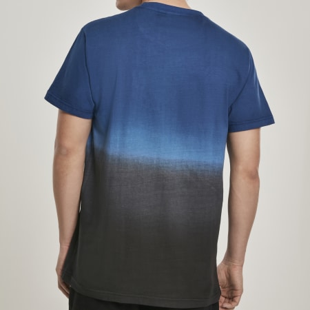 Urban Classics - Tee Shirt TB2869 Dégradé Noir Bleu