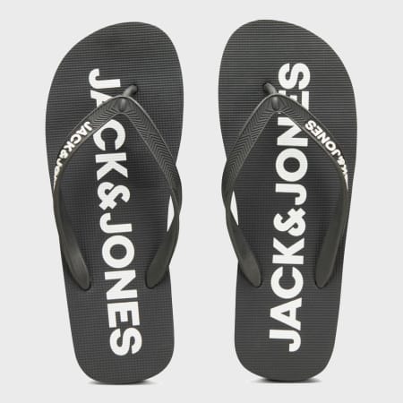 Jack And Jones - Tongs Logo 12169407 Gris Anthracite
