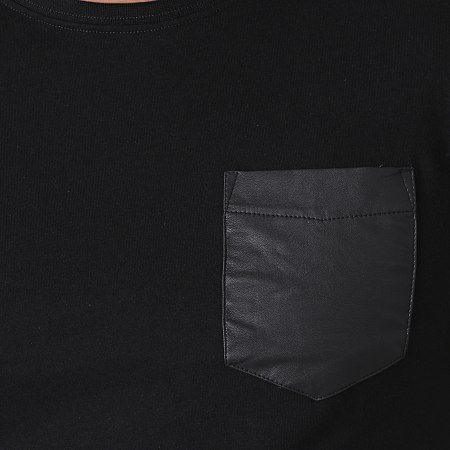 Urban Classics - Maglietta tascabile nera Nero
