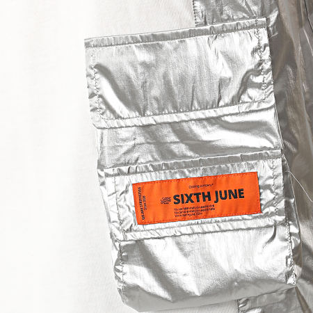 Sixth June - Tee Shirt Poche M115VTS Blanc