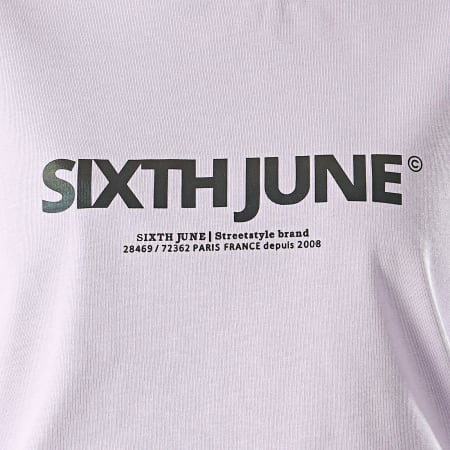 Sixth June - Top Crop Femme W4120KTO Lilas