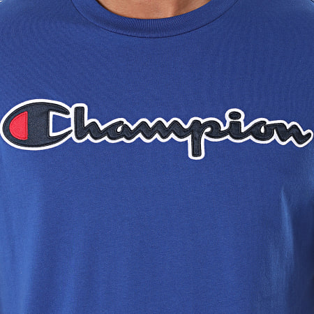 Champion - Tee Shirt 214194 Bleu Roi