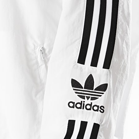Adidas Originals - Veste Zippée A Bandes Femme FM2613 Blanc