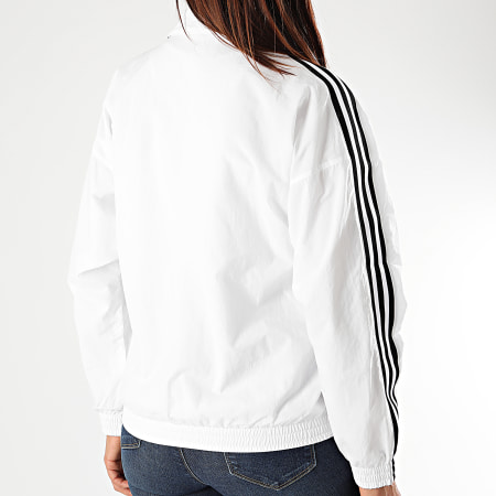 Adidas Originals - Veste Zippée A Bandes Femme FM2613 Blanc