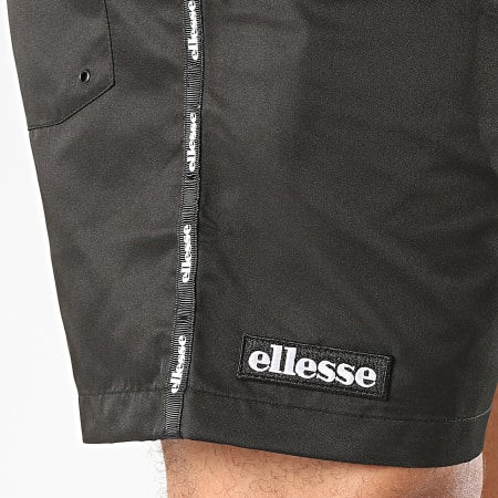Ellesse - Short De Bain A Bande Theon SHF09089 Noir