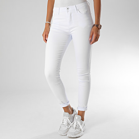 Girls Outfit - Jean Skinny Femme G2107 Blanc