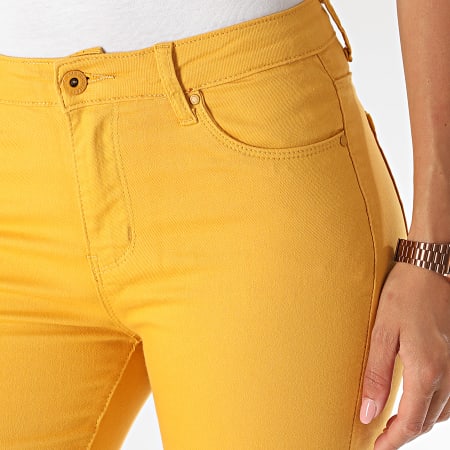Girls Outfit - Jean Skinny Femme G2107 Jaune