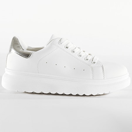Classic Series - Baskets Femme CNT-21C White Silver