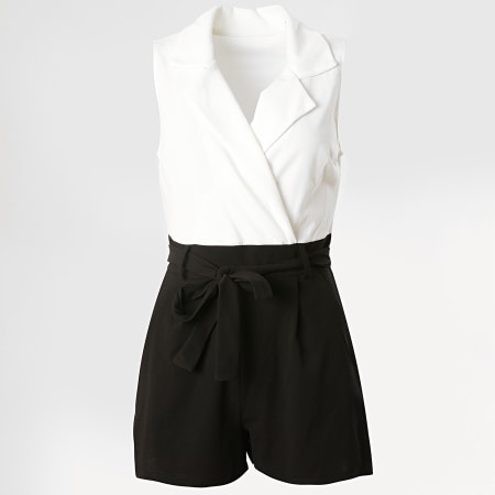 Girls Outfit Combinaison Jupe Femme 2075 Blanc Noir LaBoutiqueOfficielle