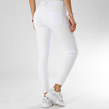 Girls Outfit - Jean Skinny Femme A2015 Blanc