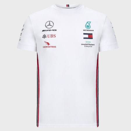 AMG Mercedes - Tee Shirt AMG Mercedes Blanc