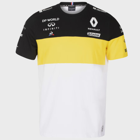 Alpine F1 Team - Tee Shirt 2010953 Noir Jaune Blanc
