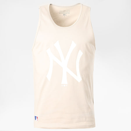 New Era - Débardeur Team Logo 12369815 New York Yankees Beige