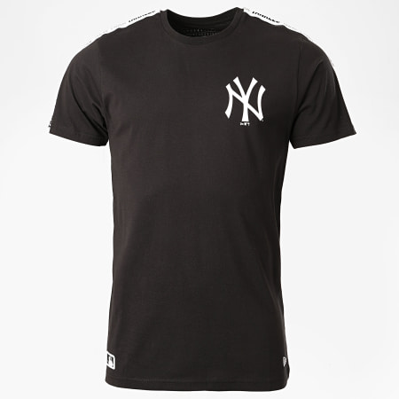 New Era - Tee Shirt A Bande Taping 12369821 New York Yankees Noir