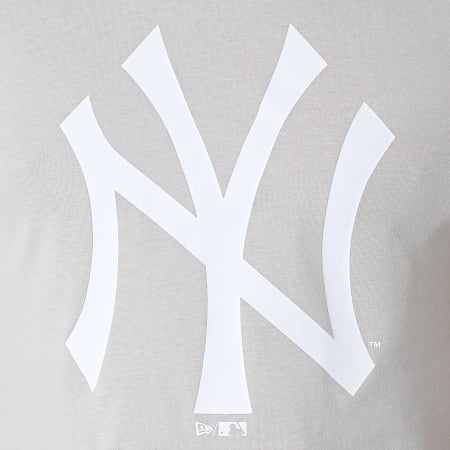 New Era - Tee Shirt Team Logo 12369829 New York Yankees Beige