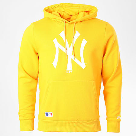 New Era - Sweat Capuche Team Logo 12369833 New York Yankees Jaune