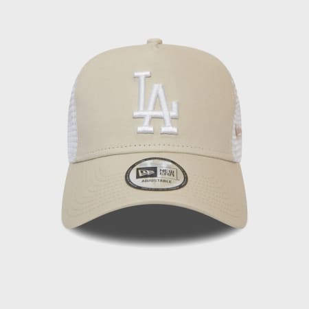 New Era - Casquette Trucker League Essential 12381032 Los Angeles Dodgers Beige