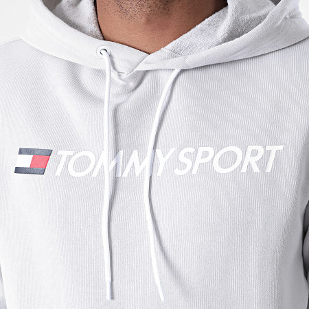 Tommy Hilfiger - Sweat Capuche Chest Logo 0363 Gris