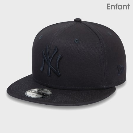 Casquette New Era New York Yankees Marine Or - Modèle 9Forty Strapback Enfant - Neuve
