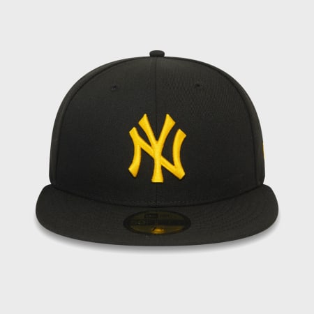 New Era - Casquette Fitted 59Fifty League Essential 12381072 New York Yankees Noir Jaune
