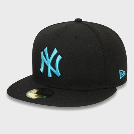 New Era - Casquette Fitted 59Fifty League Essential 12381073 New York Yankees Noir Bleu